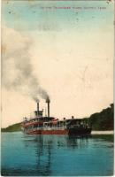 1911 Dayton (Tennessee), On the Tennessee river, steamship (fl)