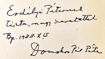 Domonkos Pál Péter: A moldvai magyarság. Bp, 1987, Magvető. . Egészvászon kötésben, DEDIKÁLT