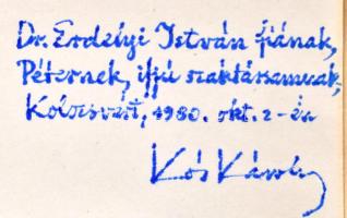 Dr. Kós Károly: Eszköz, munka, néphagyomány. Dolgozatok a munka néprajza köréből. Bukarest, 1979, Kr...