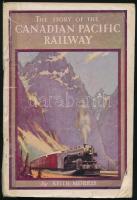 Keith Morris. The story of the Canadian pacific railway London, 1929. Kiadói kissé sérült papírborítóval 192p Hátsó borító nélkül