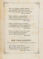 Berzsenyi Dániel összes versei öt könyvben. Ötödik könyv Pest, 1858. Magyar Mihál. 173p. Korabeli, k...