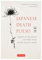 Yoel Hofmann: Japanese death poems. Tokyo, 1986. Kiadói papírkötésben