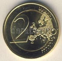 Portugália 2007. 2€ aranyozva "50 éves a Római Szerződés" T:1-