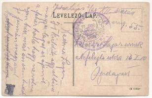 Csáktornya, Cakovec; Önkéntes tűzoltó laktanya. Fischel Fülöp (Strausz Sándor) kiadása / Volunteer f...