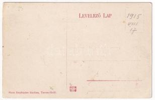 Tusnád-fürdő, Baile Tusnad; Kávé csarnok. Stern fényképész kiadása / cafe hall (EK)