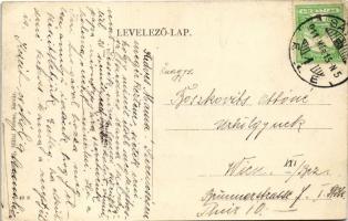 1911 Sárvár, Mária Terézia telep, méntelep. Ifj. Milfai Ferenc kiadása (EK)