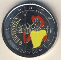 Spanyolország 2005. 2€ "Don Quijote" multicolor T:2+
