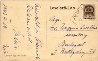 1942 Rakamaz, Hangya fogyasztási szövetkezet üzlete és saját kiadása