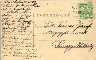 1911 Alsószölnök, Unterzemming (Vendvidék); Atelier Anton Krauss + "POSTAI ÜGYN"