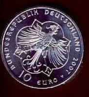Németország 2007A 10€ Ag "Türingiai Erzsébet" T:1