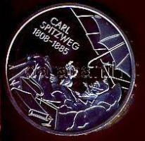 Németország 2008D 10€ Ag "Carl Spitzweg" T:1