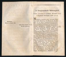 Prédikátzió , mellyet Somogy Vármegyében , Fonó nevezetü Helységben , mondott az ottan ... Tisztelen...