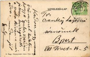 1913 Tatabánya, I. Akna a bányában, iparvasút