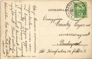 1913 Tatabánya, IX. lejtakna a bányában, iparvasút (EK)