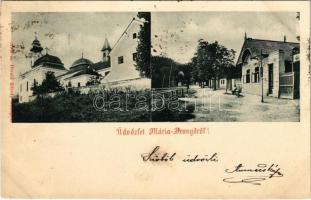 1900 Máriabesnyő (Gödöllő), kegytemplom, utca. Divald Károly 198. sz. (fl)