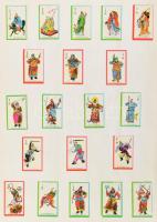 Kb 800 darabos kínai gyufacímke gyűjtemény albumban szépen rendezve / Collection of around 800 Chine...