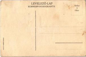 Budapest XXII. Budafok, Törley kastély és pezsgőgyár. Szecessziós reklám étlap / Menu. Art Nouveau, ...