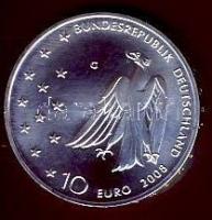 Németország 2008G 10€ Ag "Franz Kafka" T:1