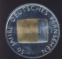 Németország 2002G 10€ Ag "50 éves a Német Televízió" T:1-/2