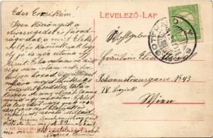 1910 Szentgotthárd, Katolikus templom és gimnázium. Wellisch Béla kiadása