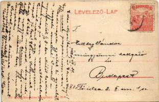 Szentgotthárd, Széll Kálmán tér, bőrraktár, Mária szobor. Wellisch Béla kiadása (Rb)