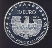 Németország 2005D 10€ Ag "Bajor Nemzeti Park" T:1