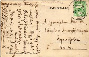 1913 Baltavár, Bérbaltavár; Thurn-Taxis kastély és park (1915 körül lebontották) (EK)