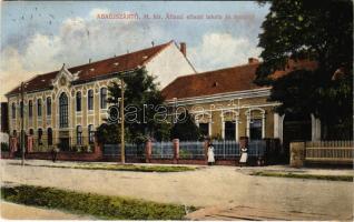 1913 Abaújszántó, Állami elemi iskola és kaszinó (EK)