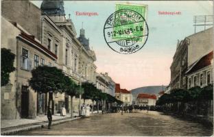 1912 Esztergom, Széchenyi tér. Grószner B. kiadása, TCV card