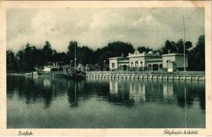 1922 Siófok, Gőzhajókikötő (fl)