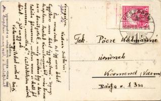 1928 Veszprém, Rákóczi tér, Fekete Gyula, Braun és Pósa Endre üzlete. Kiadja Kálmán István (EK)