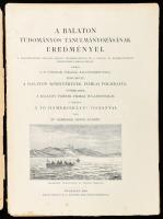 A Balaton tudományos tanulmányozásának eredményei. Sáringer János Kandid: A tó hőmérsékleti viszonya...