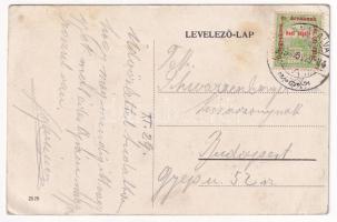 1915 Gyanafalva, Jennersdorf; Kettner vendéglő, étterem / Gasthaus / restaurant (EK)