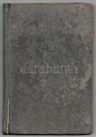 1947 Szentkirályi család könyvtárának leltára füzetben