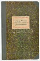 1925-1944 Szentkiárlyi Istvánné zalahosszúújfalui erdőbirtokának (Zalaapáti) gazdasági üzemterve az ...