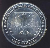 Németország 2007D 10€ Ag "Wilhelm Busch" T:1