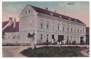 1917 Alhó, Markt Allhau; Brandl Engelbert ölőmarha kereskedő, hentes. Blasy Gusztáv Felsőőr / Engelbert Brandt Stechviehhändler u. Fleischhauer / butcher shop (Rb)