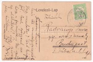 Gyanafalva, Jennersdorf; Római katolikus elemi iskola. Wurditsch Pál kiadása / Volksschule / school