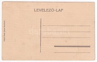 Felsőőr, Oberwart; Fő utca, Központi szálloda. Fleck János kiadása / Hauptstrasse, Hotel / main stre...