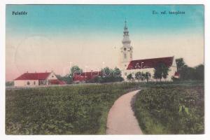 1915 Felsőőr, Oberwart; Református templom. Stehlik Ferenc kiadása / Kirche / church