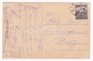 1921 Felsőőr, Oberwart; Városháza. Löwy Benő kiadása / Rathaus / town hall