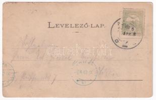 1907 Arad, Széchenyi utca, Első Magyar Általános Biztosítótársaság, sörcsarnok és étterem. Kerpel Iz...