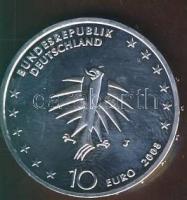 Németország 2008J 10€ Ag "50 éves a Gorch Fock" T:1
