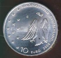Németország 2008G 10€ Ag "Franz Kafka" T:1