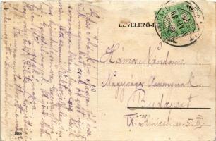 1917 Gömörpanyit, Gemerská Panica (Rozsnyó); fogyasztási szövetkezet üzlete / cooperative shop (r)