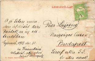 1913 Gyömrő, Samarjay villa, kastély. Klopfer Adolf kiadása (Rb)