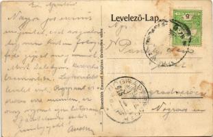 1915 Kőrösmező, Körösmező, Jaszinya, Jasina, Yasinia (Máramaros); tutajindítás. Kiadja Rosenblüth Em...