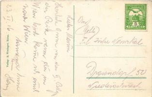 1913 Árpatarló, Ruma; Fő tér, piac dinnye árusokkal, Max M. Weisz üzlete. R. Weninger kiadása / main...