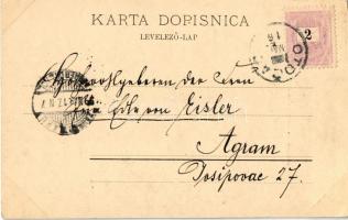 1899 (Vorläufer) Plitvicka Jezera / Plitvicei tavak, vízesés / Plitvice Lakes / Le Lac de Plitvice e...