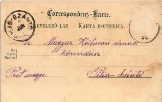 1899 (Vorläufer) Lipik, Jodbad, Cursalon, Springbrunnen, Wandelbahn, Jodquelle, Curhotel / spa, foun...